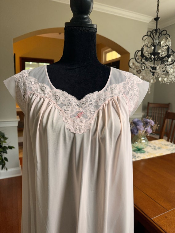 Vintage nightgown shadowline short Gem