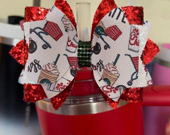 My Favorite Things boot and bow set - set for Stanley cups