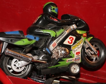 MASTER 3 US Grand Prix Motorcycle Toy Street Bike Toy 1998 Vintage 90s Motocross FIM Japanese Spanish Laguna Seca