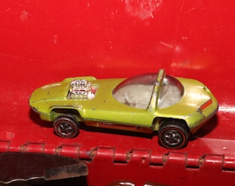 Hot Wheels 1967 Silhouette Vintage 1960's HotWheels REDLINE Green Red Line Diecast Toy Car