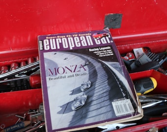 European Car (1997) Magazine Monza Race Volkswagen Corrado Truck GTi Porsche 914 Body Kit Ground Effects Wheels Rims 1980s Euro