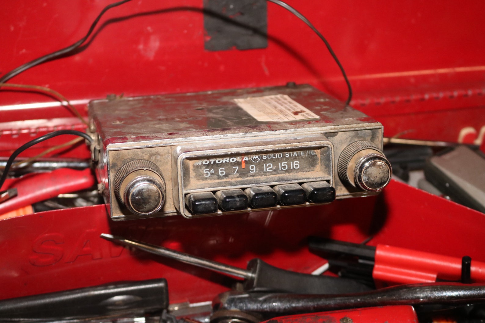 MOTOROLA Car Radio 1 DIN Vintage 1960s Stereo for Your Classic Etsy