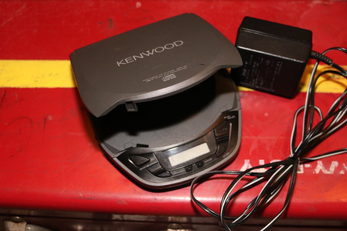 KENWOOD Discman CD Player From 1995 Vintage 1990s Car Audio Stereo