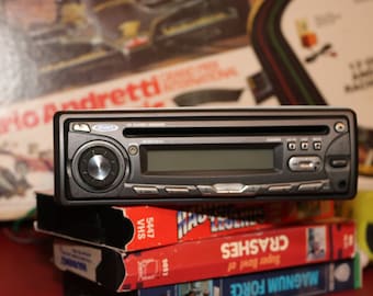 JENSEN CD Player from 1999 Faceoff Vintage 1990s Car Audio Stereo Faceplate