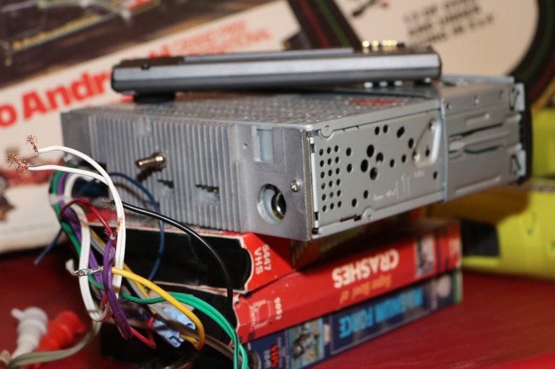 JENSEN CD Player From 1999 Faceoff Vintage 1990s Car Audio Stereo