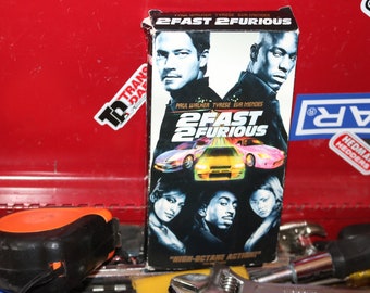 2 Fast 2 Furious VHS Tape Mitsubishi Eclipse Mazda FD3S