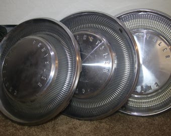 Chrysler Newport 1974-1978 Hubcaps Original Vintage 15" Lowrider Style
