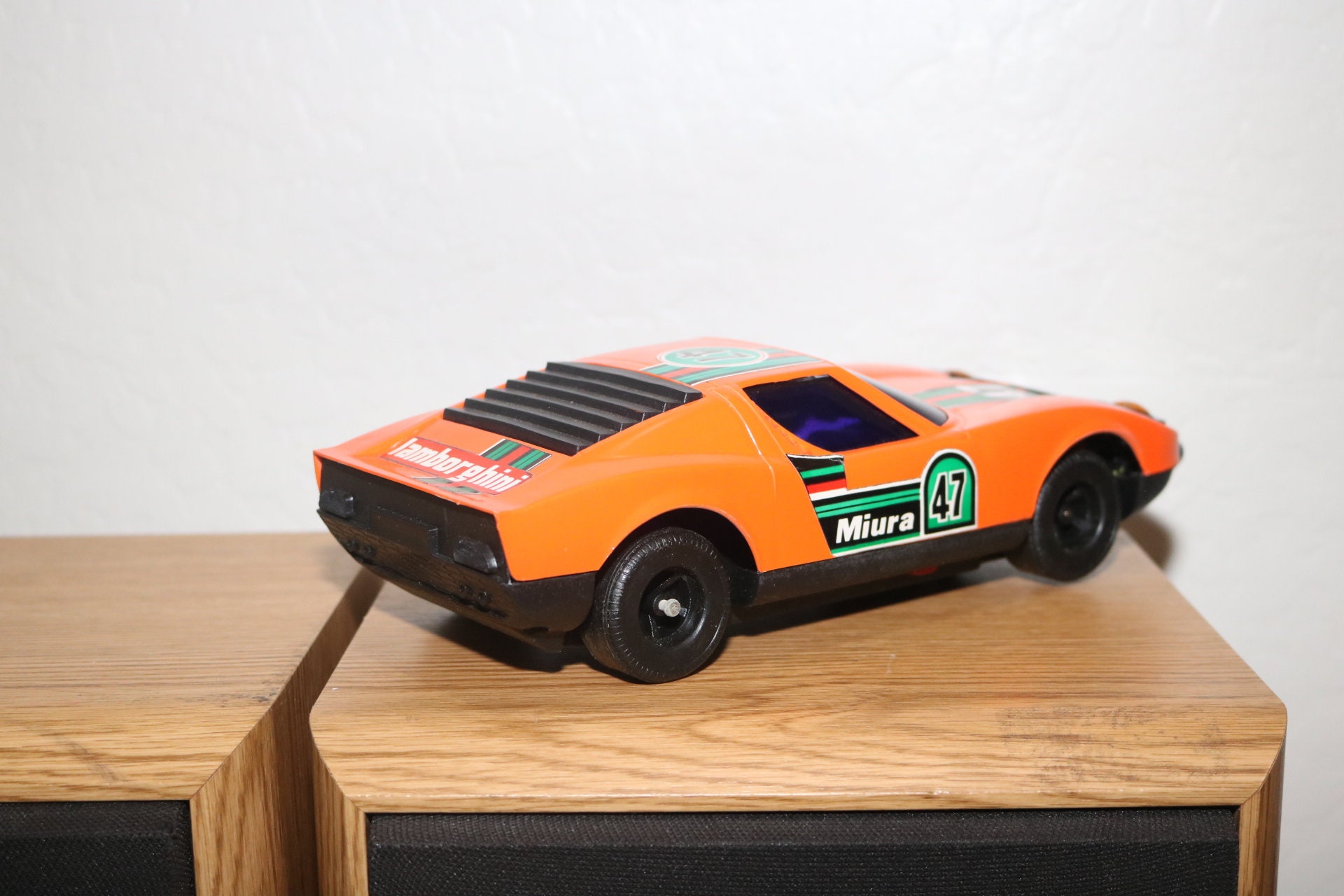 Voiture Scalextric Lamborghini Miura C17 - Occasion Avec Boîte Plastique