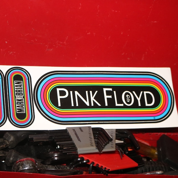 Pink Floyd Bumper Sticker + CD Album For Your 1970's-1980's Vehicles The Wall Dark Side Of The Moon