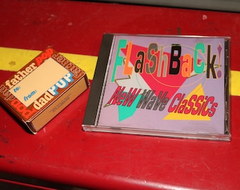 For Dad: New Wave Classics CD Flashback Father&#39;s Day 1980s Car Stereo Compact Disc Player Reflex Pete Shelley Barbie & The Kens Bow Wow
