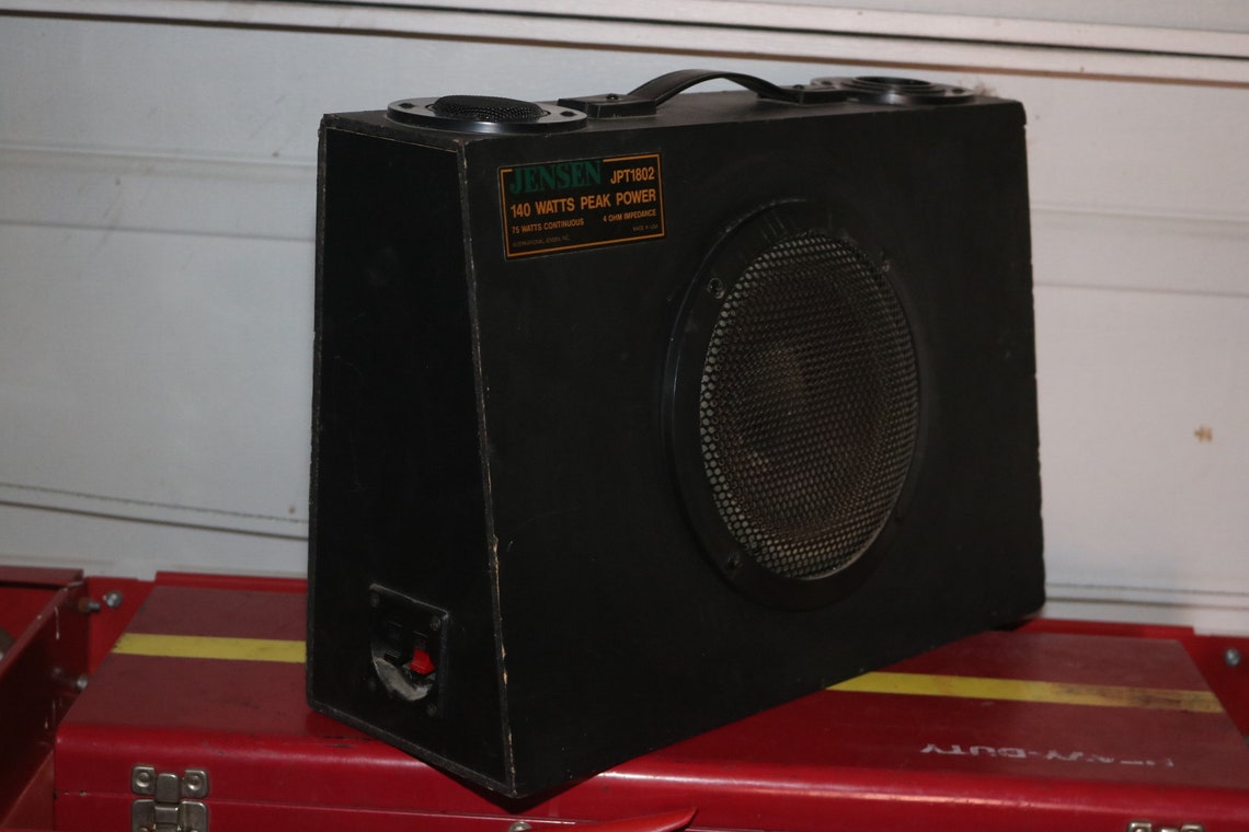 Jensen Speaker Box Wedge for Minitruck Auto Car Sub Woofer Mini Truck Speakers Bumping Enclosure