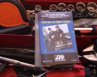 Blues Brothers Soundtrack Cassette Tape for CRUISING 1970s-1980s MUSIC for Long Drive Race Track Vintage Drive In Music for Car Stereo