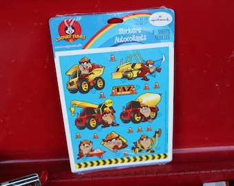 Tasmanian Devil Looney Tunes Stickers Of Construction Vehicles Tasmanian Devil Cartoon