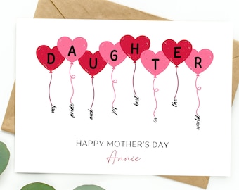 Da Figlia Figlio Esclusivo Biglietto Auguri Festa Della Mamma Regali Per La Prima Festa Della Cartolina Mamma Design Originale