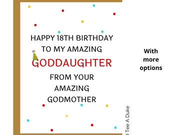 Goddaughter 18th Etsy Goddaughter 18th Etsy