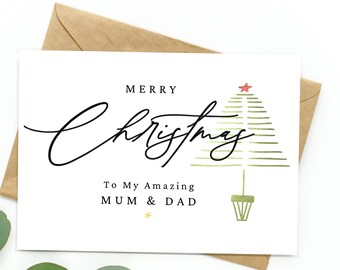 Tarjetas Padrinos Tarjetas De Navidad Me To You – Para Mamá, Papá, Abuelos O Padrinos, Diseño Tierno Y Navideño Tarjetas Navideñas Familia