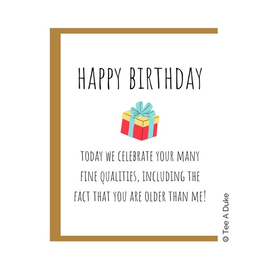 Biglietto di auguri di compleanno divertente per lui e per lei - Saluto umoristico per incontri tra adulti maliziosi - Italia