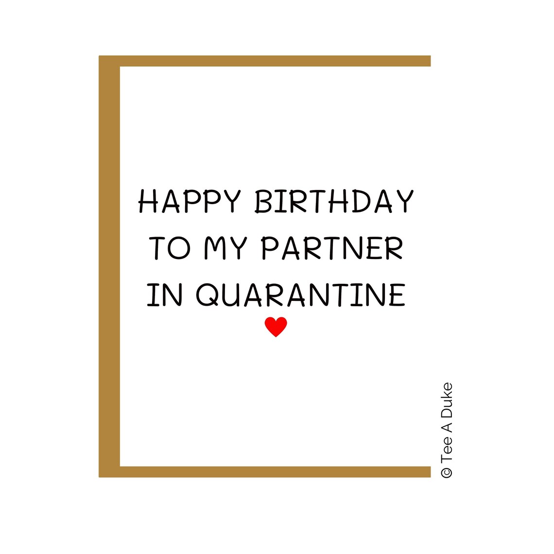 Funny Birthday Card Quarantine Birthday Girlfriend Birthday Etsy