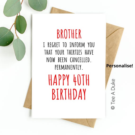 RED OCEAN Funny Birthday Cards For Men And Women A Little Birthday