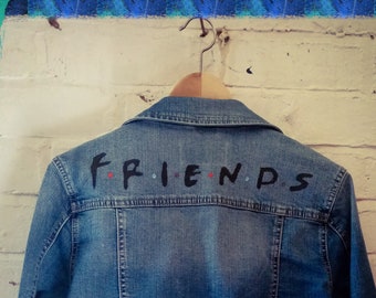 friends nike jean jacket