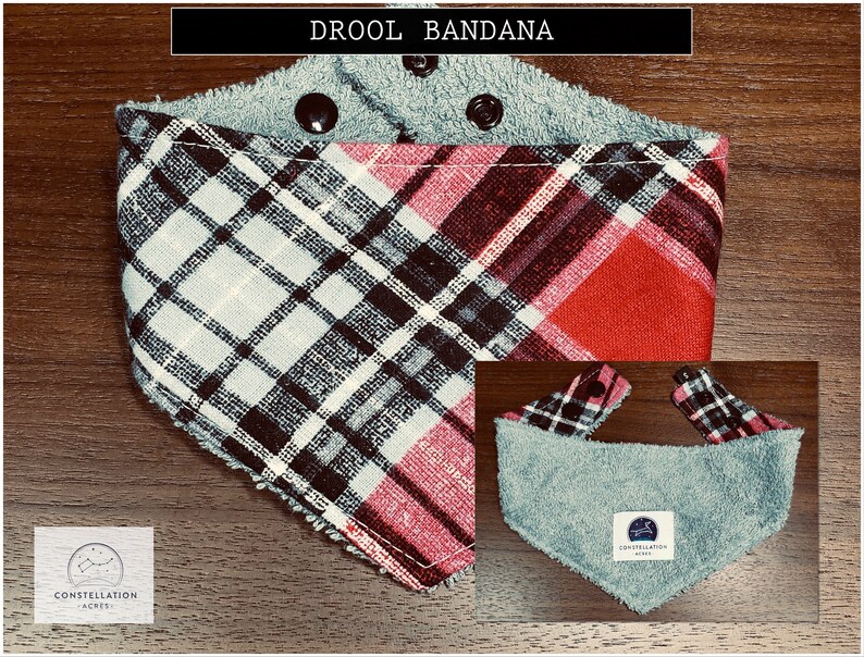 DOG DROOL BANDANAS - The Prints image 2