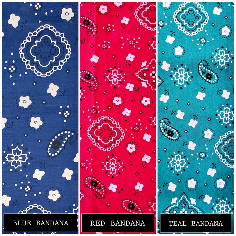 DOG DROOL BANDANAS the Patterns Etsy