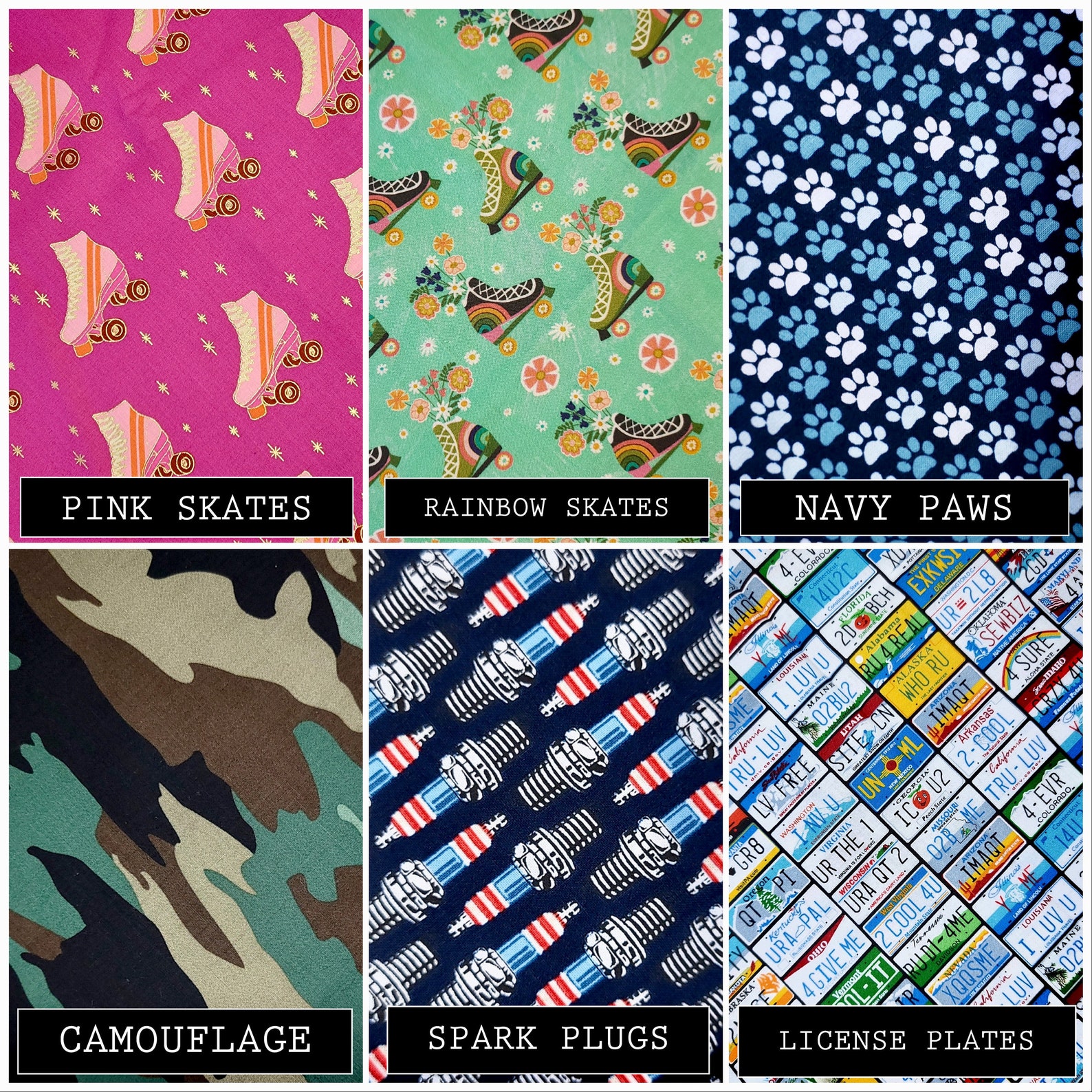 DOG DROOL BANDANAS the Prints Etsy