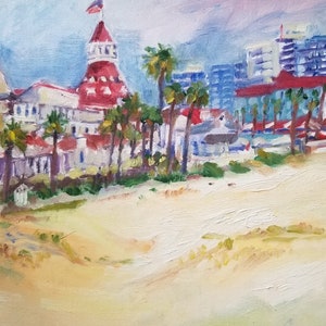 Hotel Del Coronado from Beach