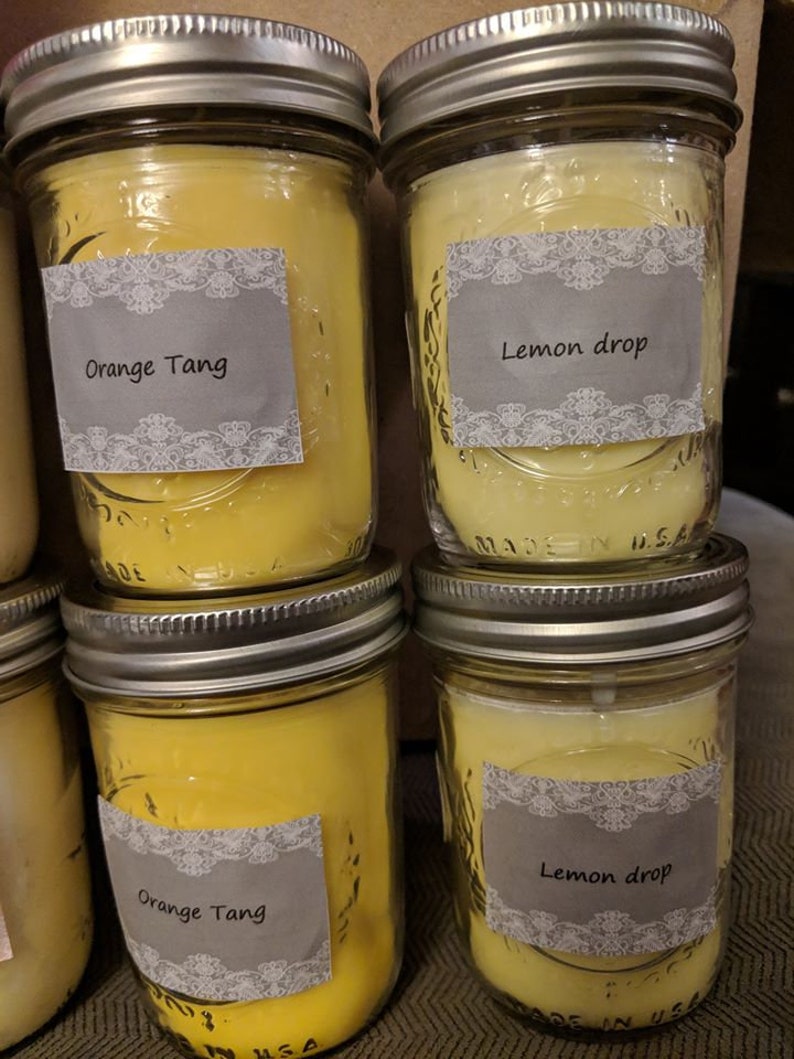 Essential Oil Soy Wax Candles Etsy