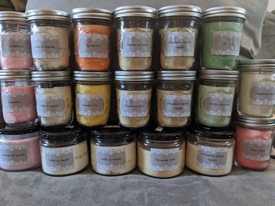 Essential Oil Soy Wax Candles Etsy