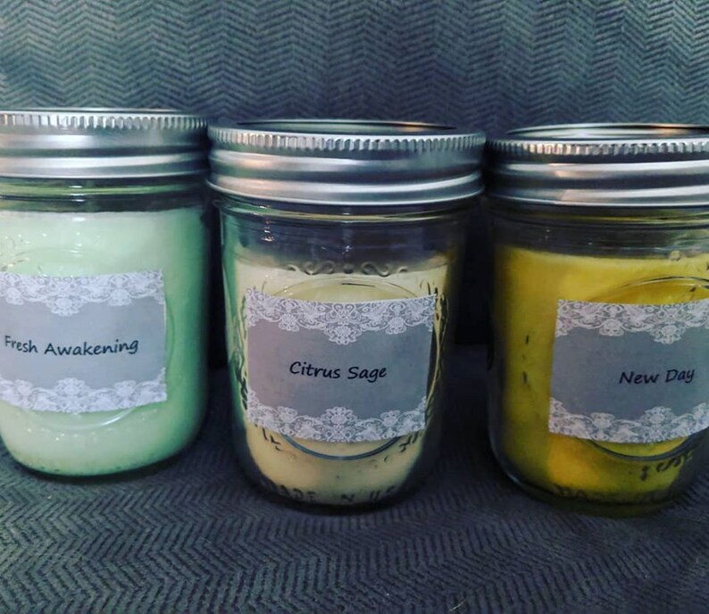 Essential Oil Soy Wax Candles Etsy