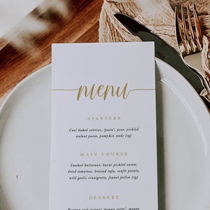 Menu weselne, Karta menu obiadowego, Menu na wesele, Śniadanie weselne, Nowoczesne menu weselne, Menu jedzenia, Przyjęcie weselne, Złote menu weselne