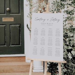 Wedding Seating Plan, Wedding Seating Chart, Seating Chart, Wedding Table Plan, Table Plan, Seating Chart, Foamex Seating Plan, Digital File