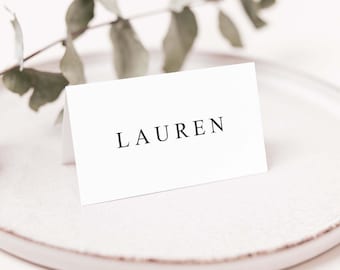 Wedding Place Card, Modern Place Cards, Wedding Place Name Cards, Place cards Wedding, Table Place Names, Place Settings, Name Cards