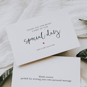 Tarjetas de agradecimiento personalizadas, tarjetas de agradecimiento para bodas, tarjetas de agradecimiento para regalos, tarjetas de agradecimiento para Navidad, tarjetas de agradecimiento sencillas
