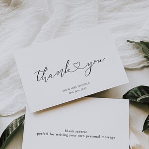 Tarjetas de agradecimiento personalizadas, tarjetas de agradecimiento para bodas, tarjetas de agradecimiento para regalos, tarjetas de agradecimiento para Navidad, tarjetas de agradecimiento sencillas