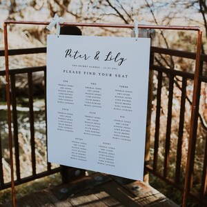 Wedding Seating Plan, Wedding Seating Chart, Seating Chart, Wedding Table Plan, Table Plan, Seating Chart, Foamex Seating Plan, Digital File