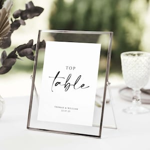 Letreros modernos para mesas de boda, tarjetas para números de mesa, tarjetas para nombres de mesa, números elegantes para mesas de boda, nombres clásicos para mesas.