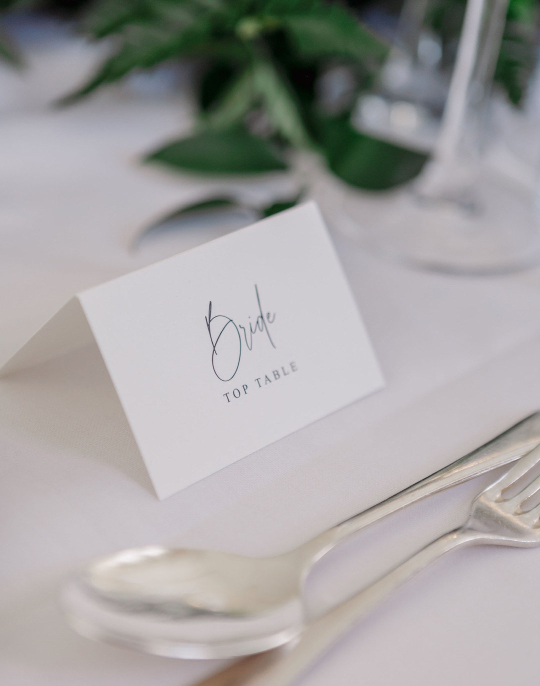 Modern Place Card, Elegant Place Cards, Wedding Place Name Cards, Place