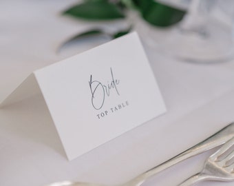 Modern Place Card, Elegant Place Cards, Wedding Place Name Cards, Place cards Wedding, Table Place Names, Place Settings, Name Cards