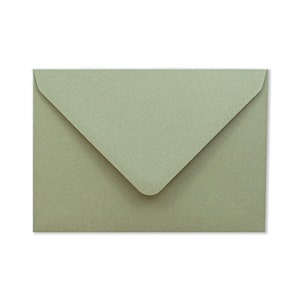 Sobres reciclados verde salvia premium / C5/A5, 5x7, C6/A6, C7/A7 Sobres de invitaciones de boda, Invitaciones de compromiso, Guardar los sobres de fecha