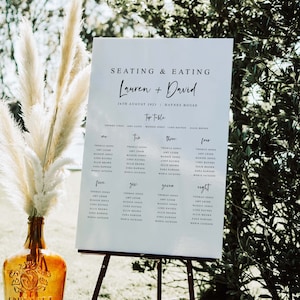 Hochzeit Sitzplan, Hochzeit Sitzplan, Sitzplan, Hochzeit Tischplan, Tischplan, Sitzplan, Foamex Sitzplan, Digitale Datei