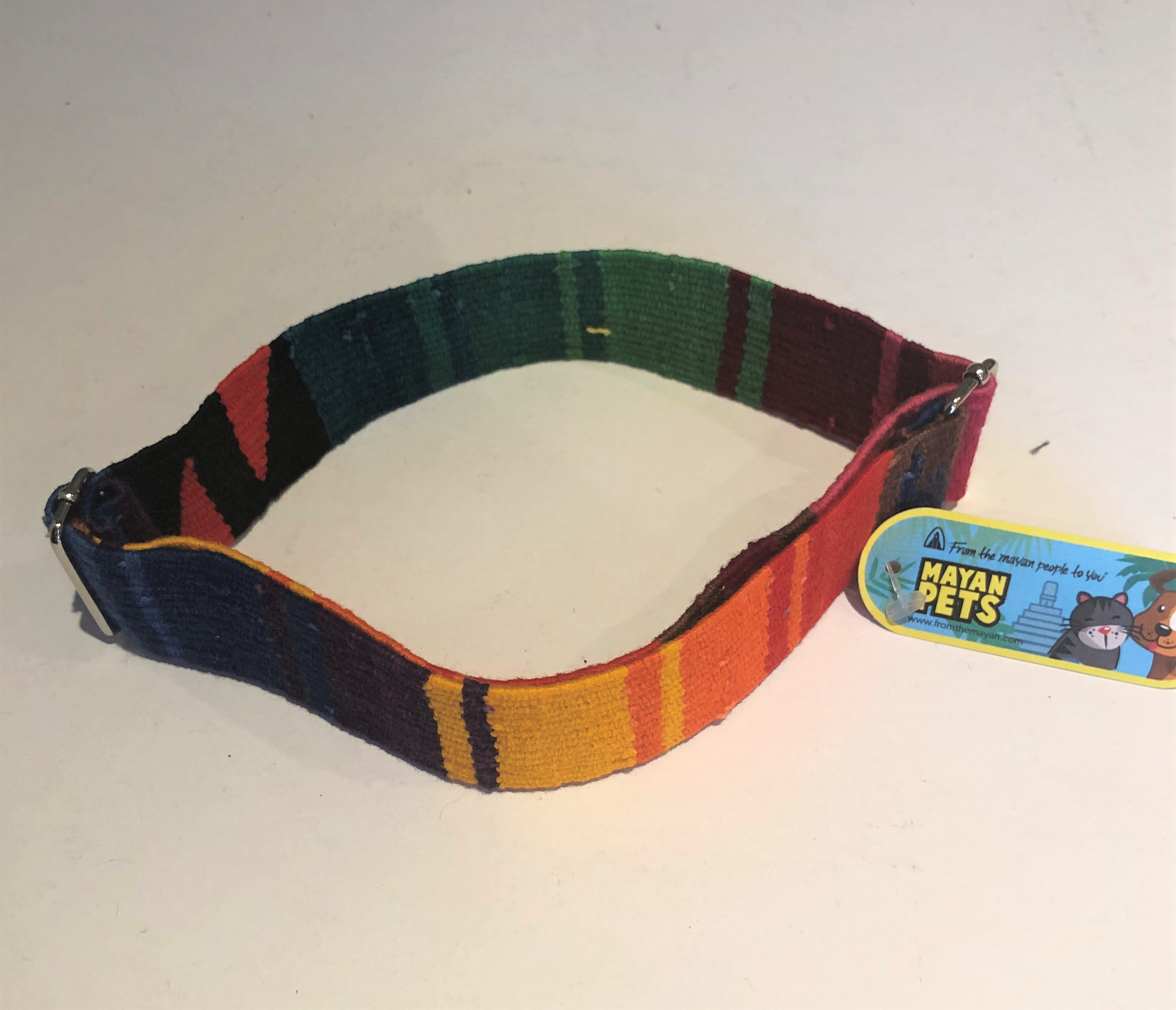 Guatemalan Mayan Dog Collar 3cm Wide adjustable Etsy UK