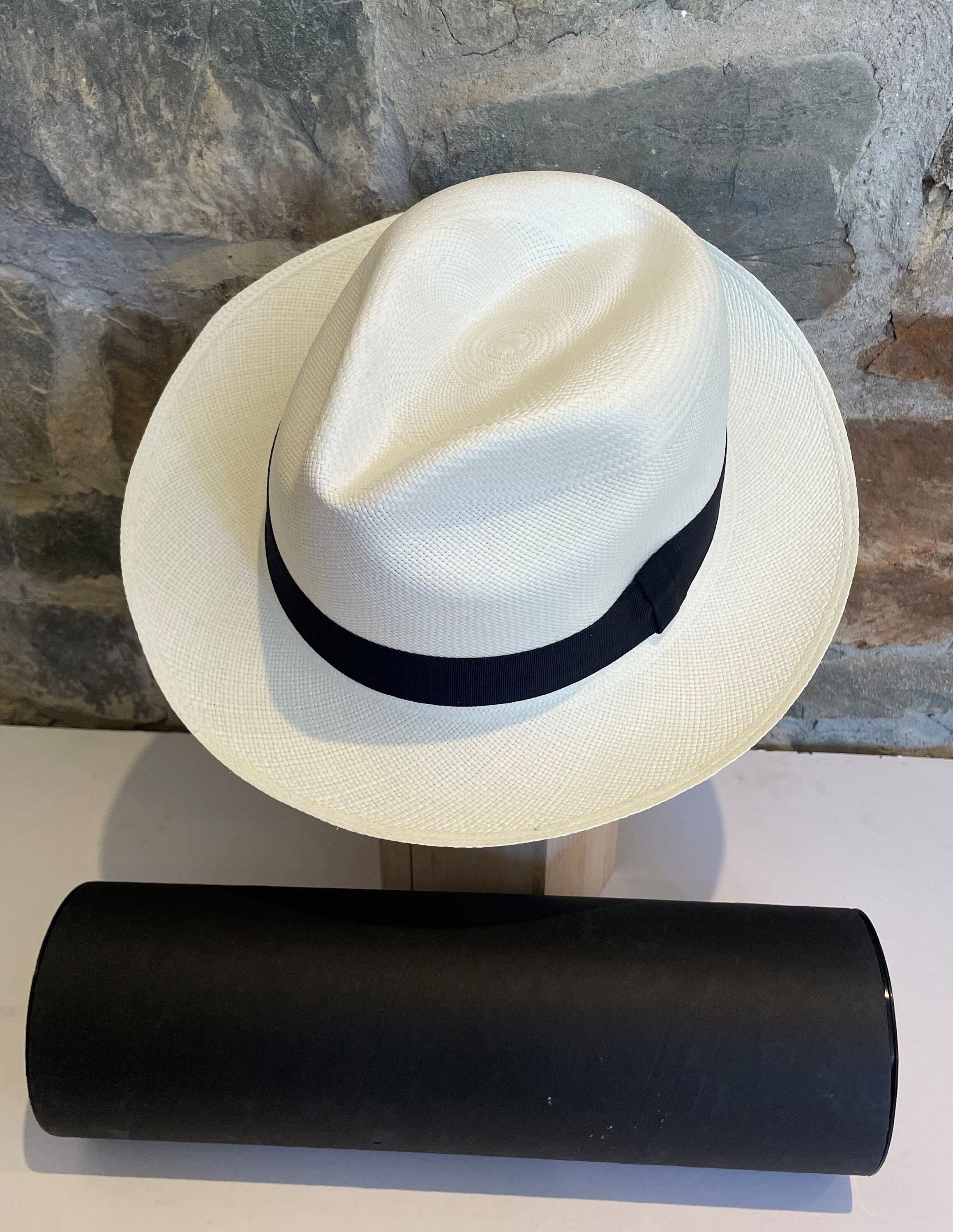 Genuine Fine Panama Hat  Hand Made with Travel Tube from Cuenca