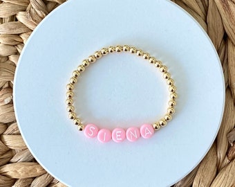 Kids Gold Name Bracelet