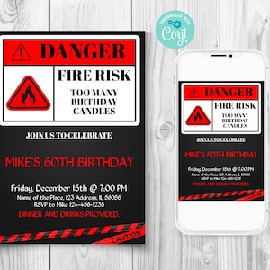 Over the Hill Invite - Etsy, image size:300x300