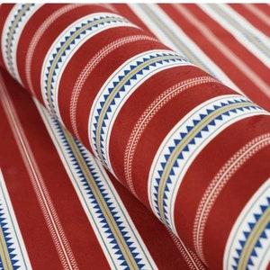 Upholstery Soft Velvet Blue Brown Red Stripes, Suitable For Curtain, Drapes, Bedspreads Pillows, Excellent Quality width 56&quot; by the yard