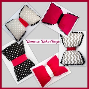 Kussen Decoratieve, Pom pom kussen, Gift illow, Gift Valentine, Wit Roze Kussen, Gift Idee