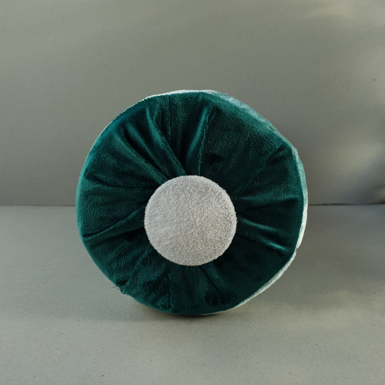 Bolster Pillow Upholstery Green Velvet Neck Roll Pillow Etsy