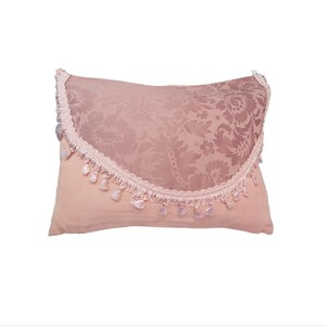 My Art Doesn't Understand You, Either Pink Cloud Jacquard Pillow